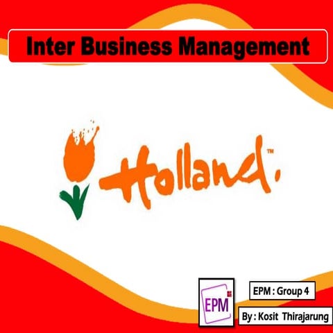 Inter Biz Ag Konstanzerstrasse 60 Ch 8274 Tägerwilen Inter Biz # The Netherlands ( Culture ) | PPT