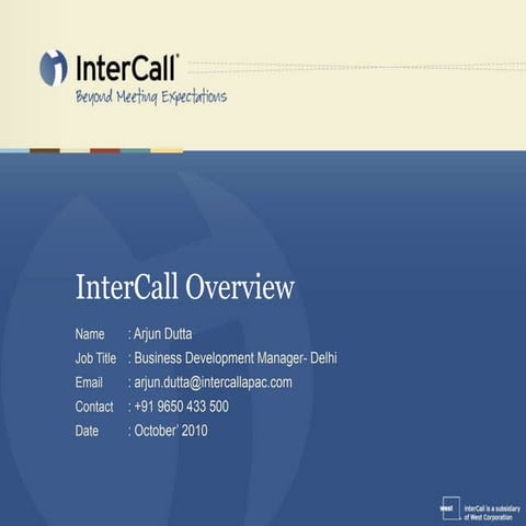 Inter Call Overview Presentation 2010