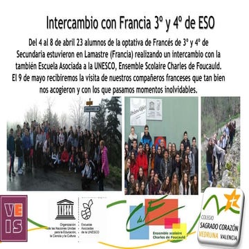 Intercambio con Francia