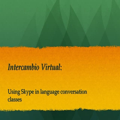 Intercambio Virtual