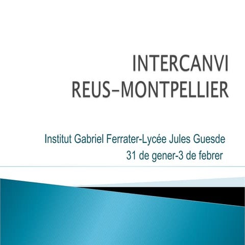 Intercanvi jg gf