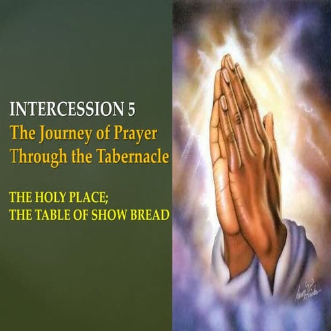 Intercession in the Holy Place | PPTX