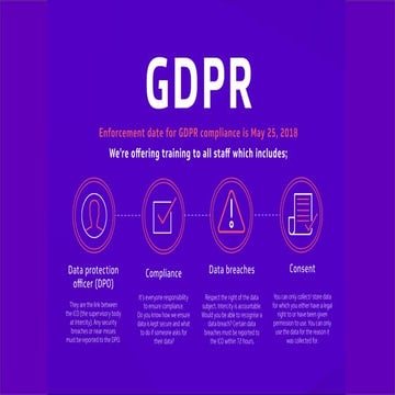 Intercity technology - GDPR your training toolkit