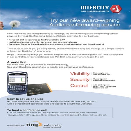 Audio Conferencing | PDF
