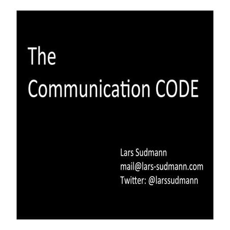 The Interpersonal communication code | PPT