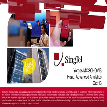 IBM InterConnect 2013 Smarter Commerce Keynote: SingTel