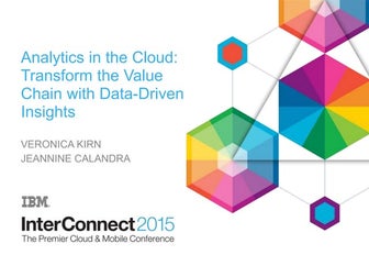 Analytics in the Cloud and the ROI for B2B