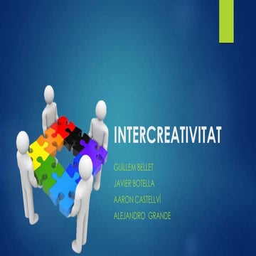 Intercreativitat | PPTX