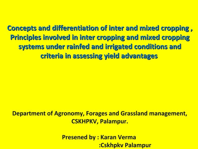 Intercropping mixed cropping_principles_and_assessment_of_yield