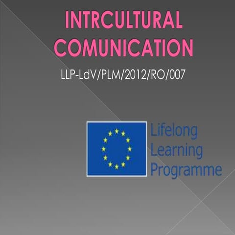 Intercultural communication   by doina dumitrascu