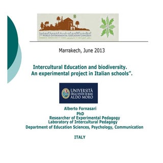 Intercultural education and biodive...