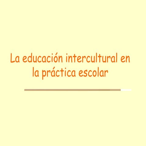 Interculturalidad