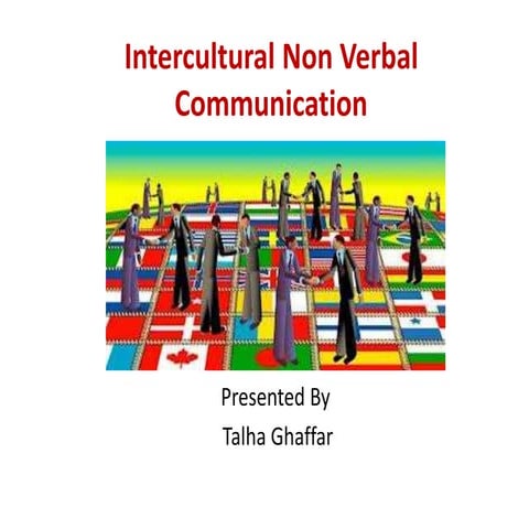 Intercultural non verbal communication