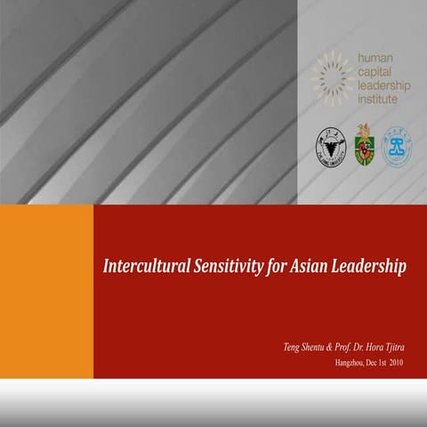Intercultural sensitivity for Asian leadership