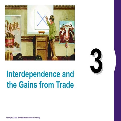 Interdependence and the Gains from Trade