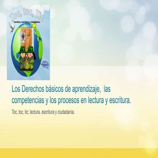 DBA (Derechos básicos de aprendizaj...