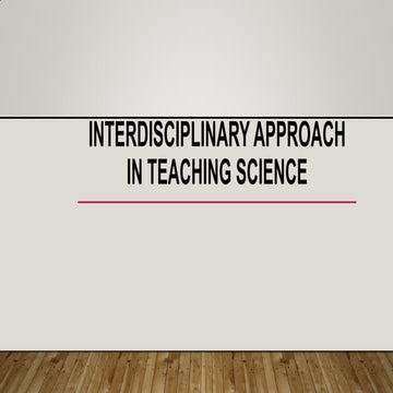 interdisciplinary approach - Copy.pdf