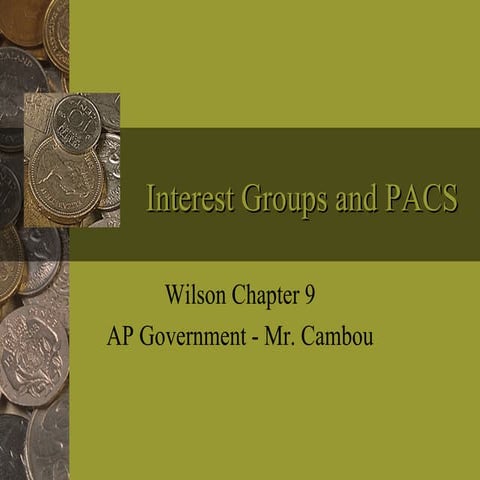 Interest Groups