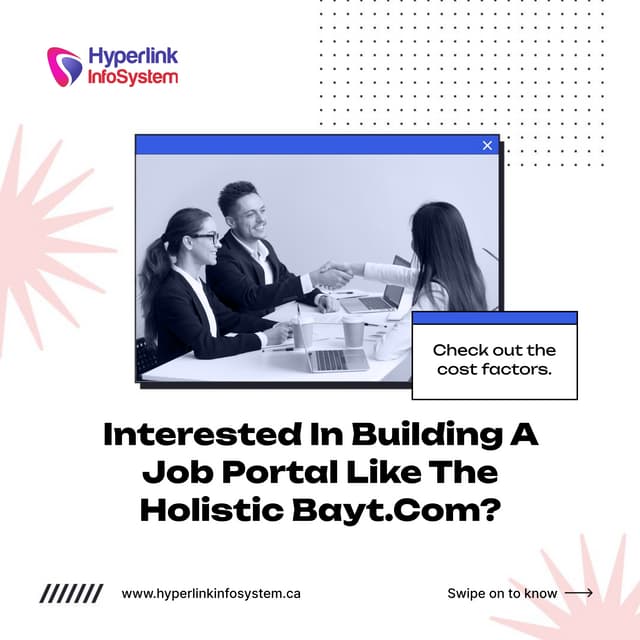 Interested in building a Job portal like the holistic Bayt com.pdf