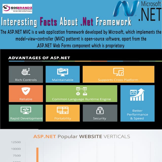 Interesting Facts About Dot.Net Framework - infographics