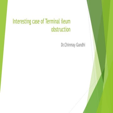 Interesting case of small bowel obstruction