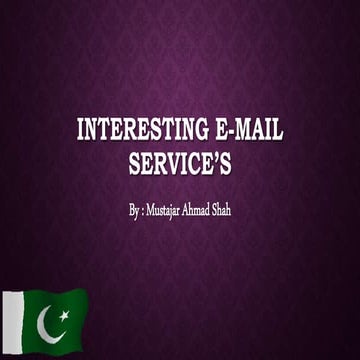 Interesting email service’s