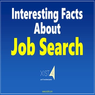 Interesting Facts About Job Search