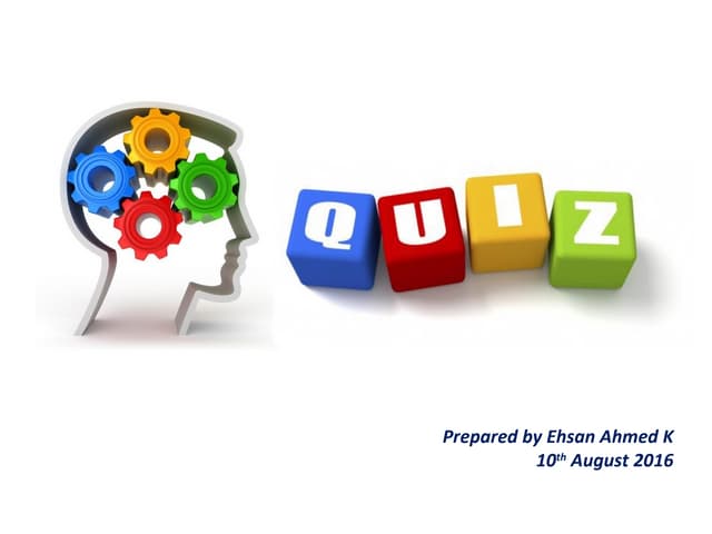 Interesting Quiz