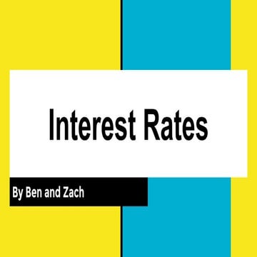 Interest rates