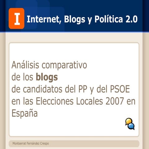 Interet, blog y política 2.0