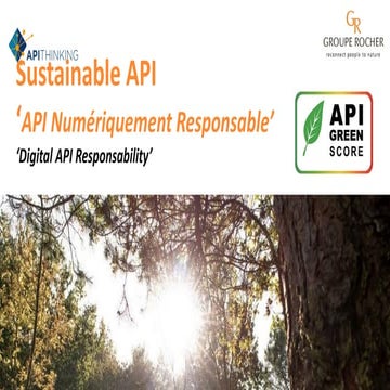 INTERFACE by apidays 2023 - API Green Score, Yannick Tremblais, Groupe Rocher