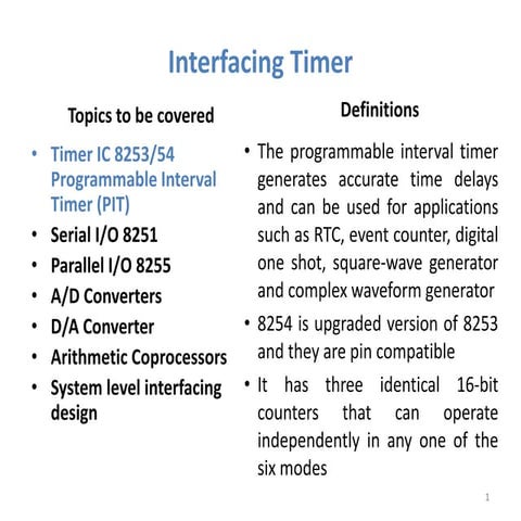 Interfacing with Timer IC.pptx interfacing with timer ic