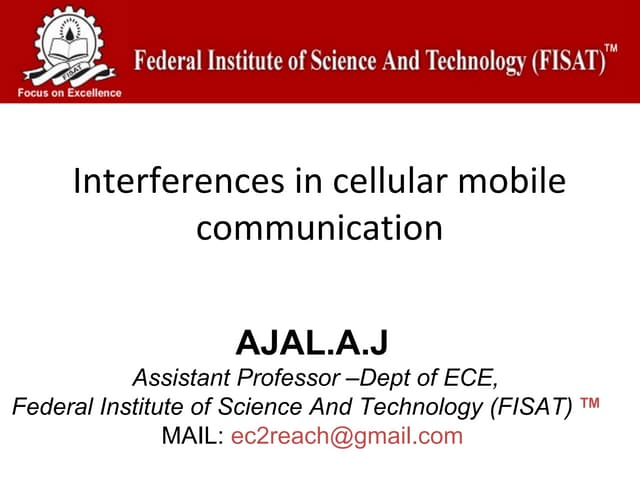 Interferences