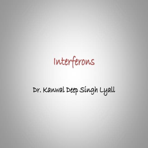 Interferones