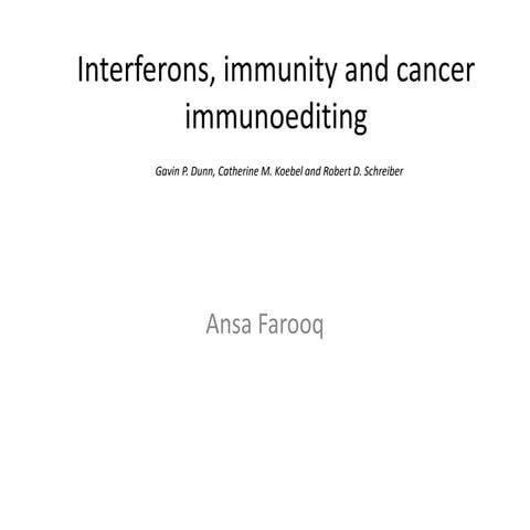 Interferons, Immunity.pptx