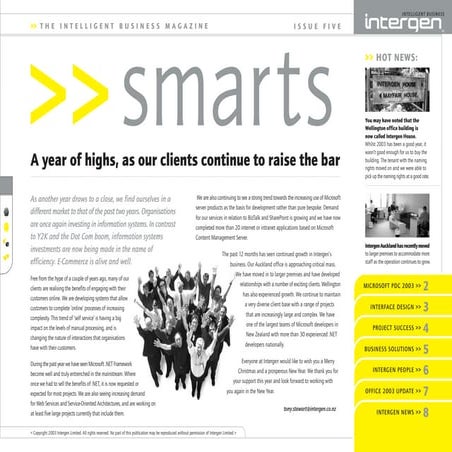 Intergen Smarts 5 (2003)