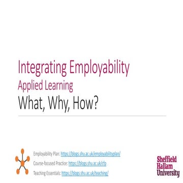 Intergrating Employability   