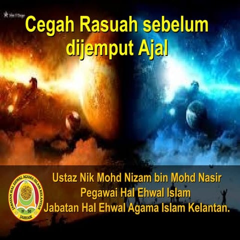Isu rasuah di malaysia | PPTX