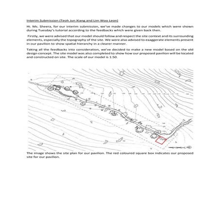 Interim submission for teoh jun xiang and lim woo leon