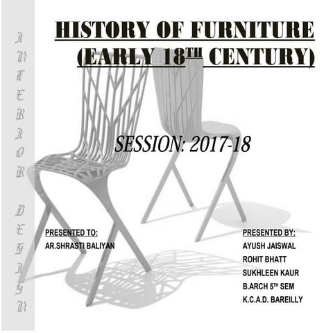 History of Furniture