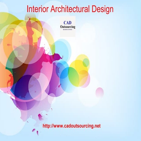 Interior architectural design-cad outsourcing