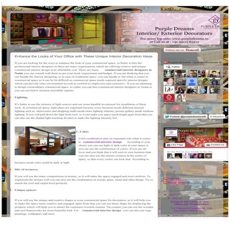 Retail Shop Interior Design | PDF