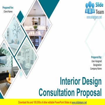 Interior Design Consultation Proposal PowerPoint Presentation Slides