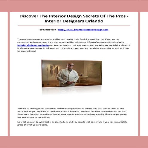 Interior designers orlando