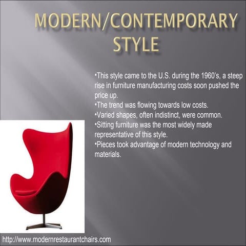 Interior Design Furniture Style