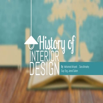 Interior design history
