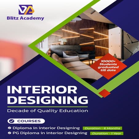 Top Interior Designing Course in Kochi Blitz Academy PDF
