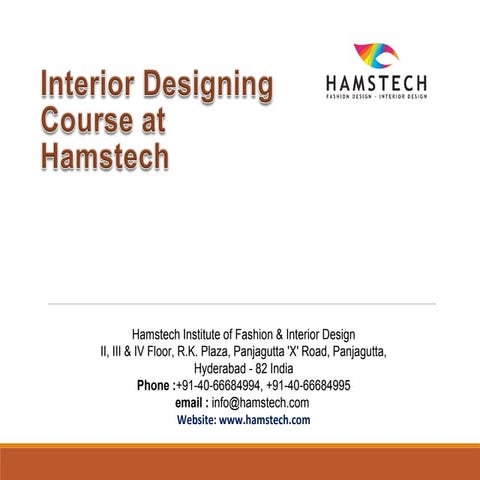 1.introduction to interior architectural design | PPTX