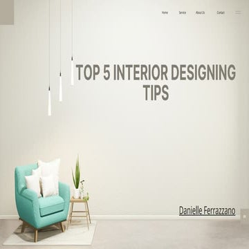Elevate Your Interiors: Danielle Ferrazzano's Essential Design Tips