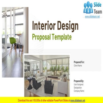 Interior Design Proposal Template PowerPoint Presentation Slides